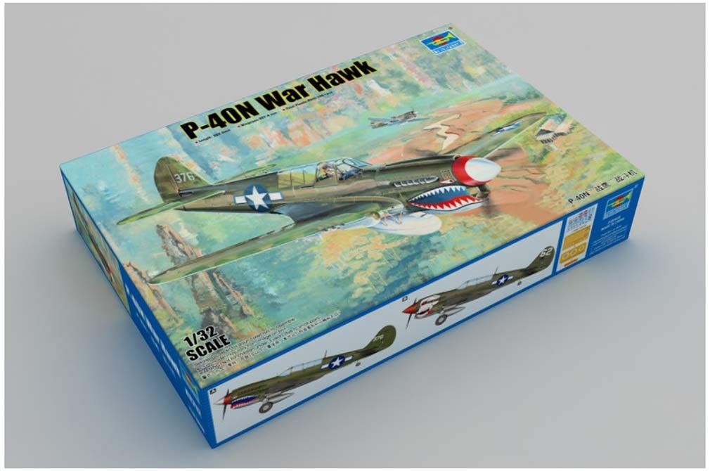 【中古】トランペッター 1/32 P-40N ウォーホーク プラモデル 02212 Amazon | トランペッター 1/32 P-40N ウォーホーク プラモデル 02212